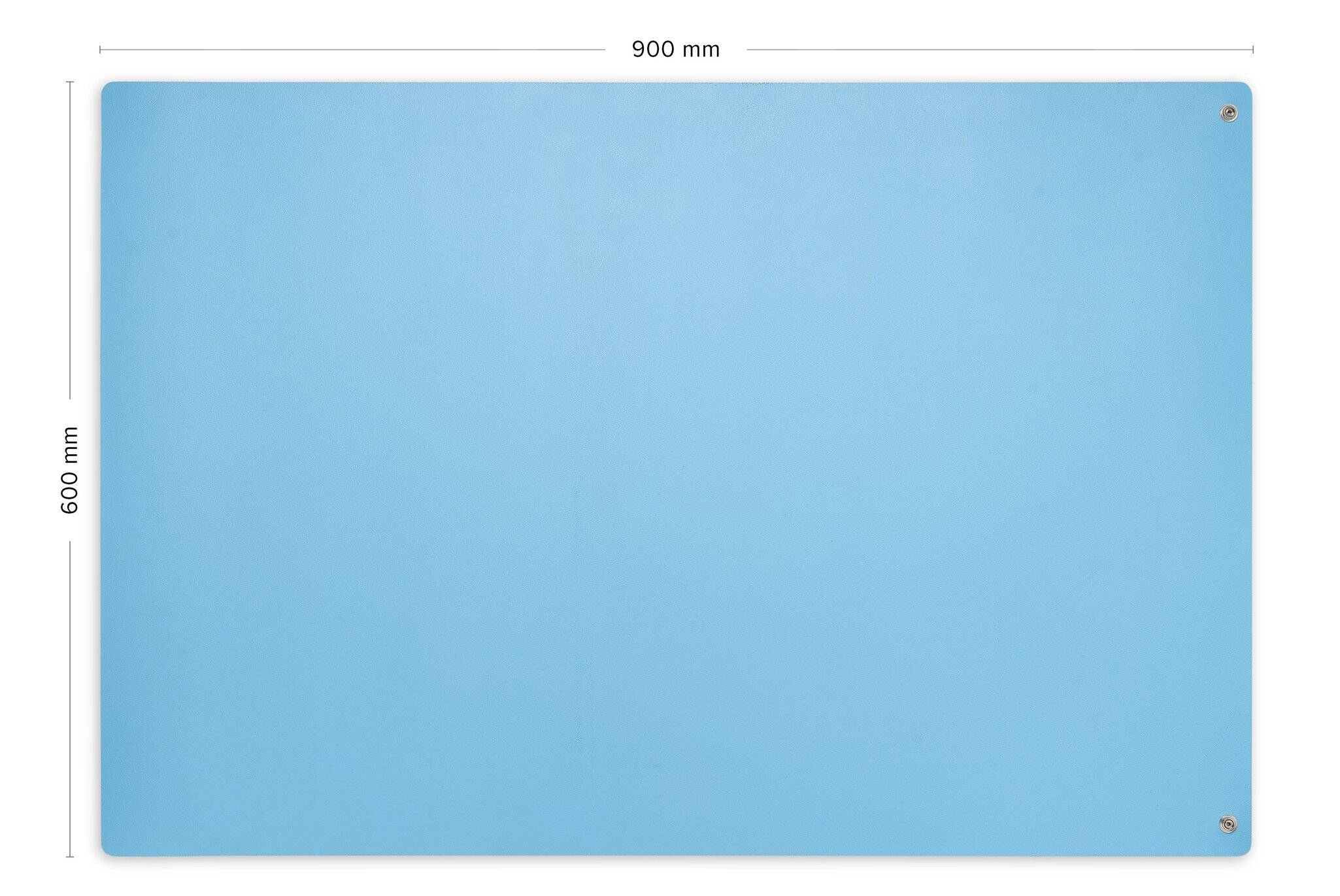 ESD-Tischmatten Set M Pro, blau, 900 x 600 m, 5-teilig, 2x 10 mm Druckknopf