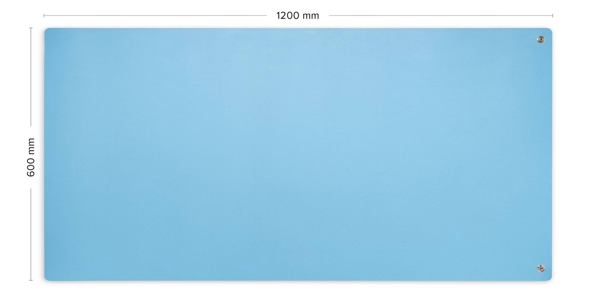 ESD-Tischmatten Set L ProPlus, blau, 1200 x 600 mm, 6-teilig, inkl. Erdungspunkt
