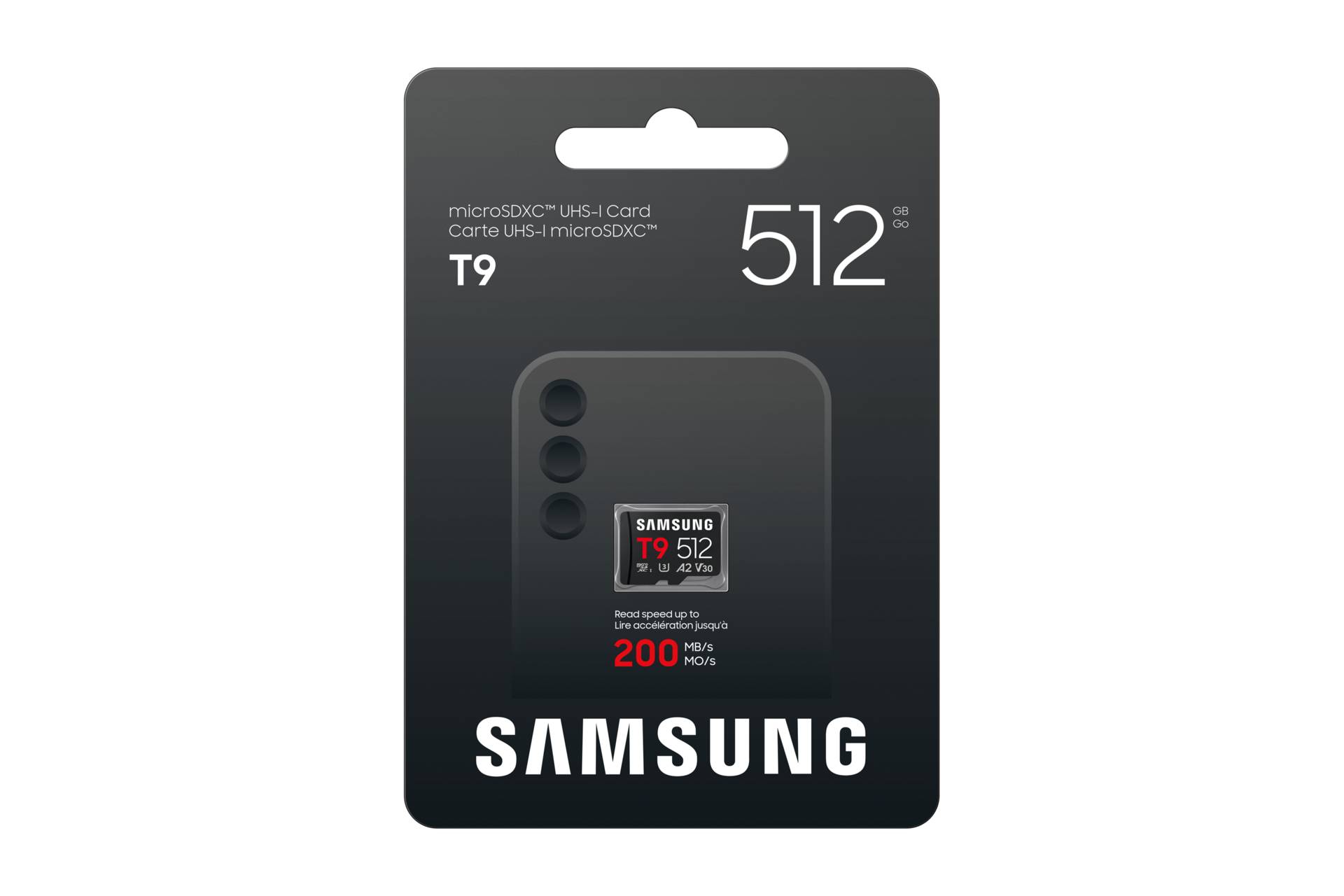 Samsung Micro SD mSD T9 R200 W130 MB/s - Micro SD