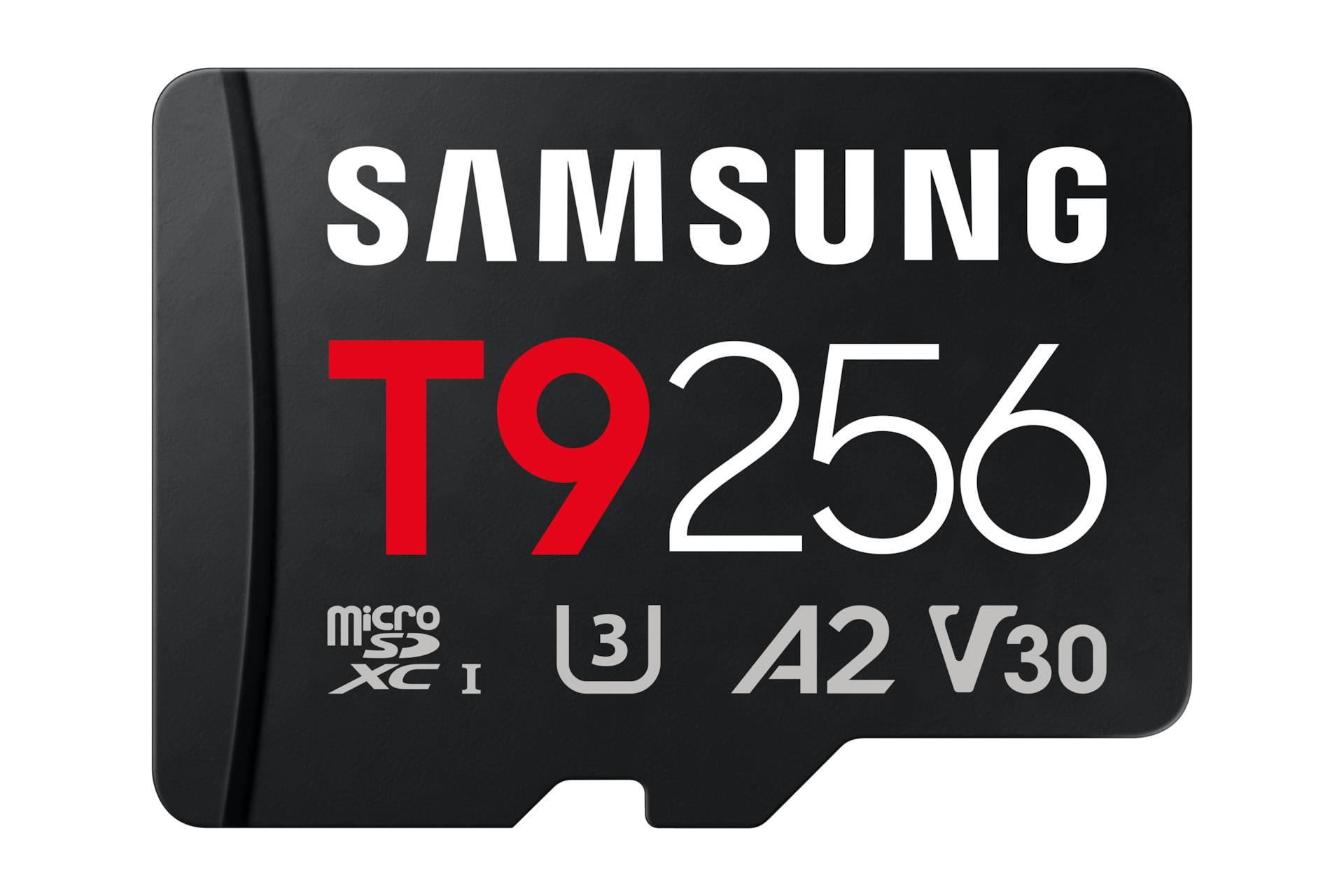 Samsung microSD-Karte mit der Bezeichnung „T9256