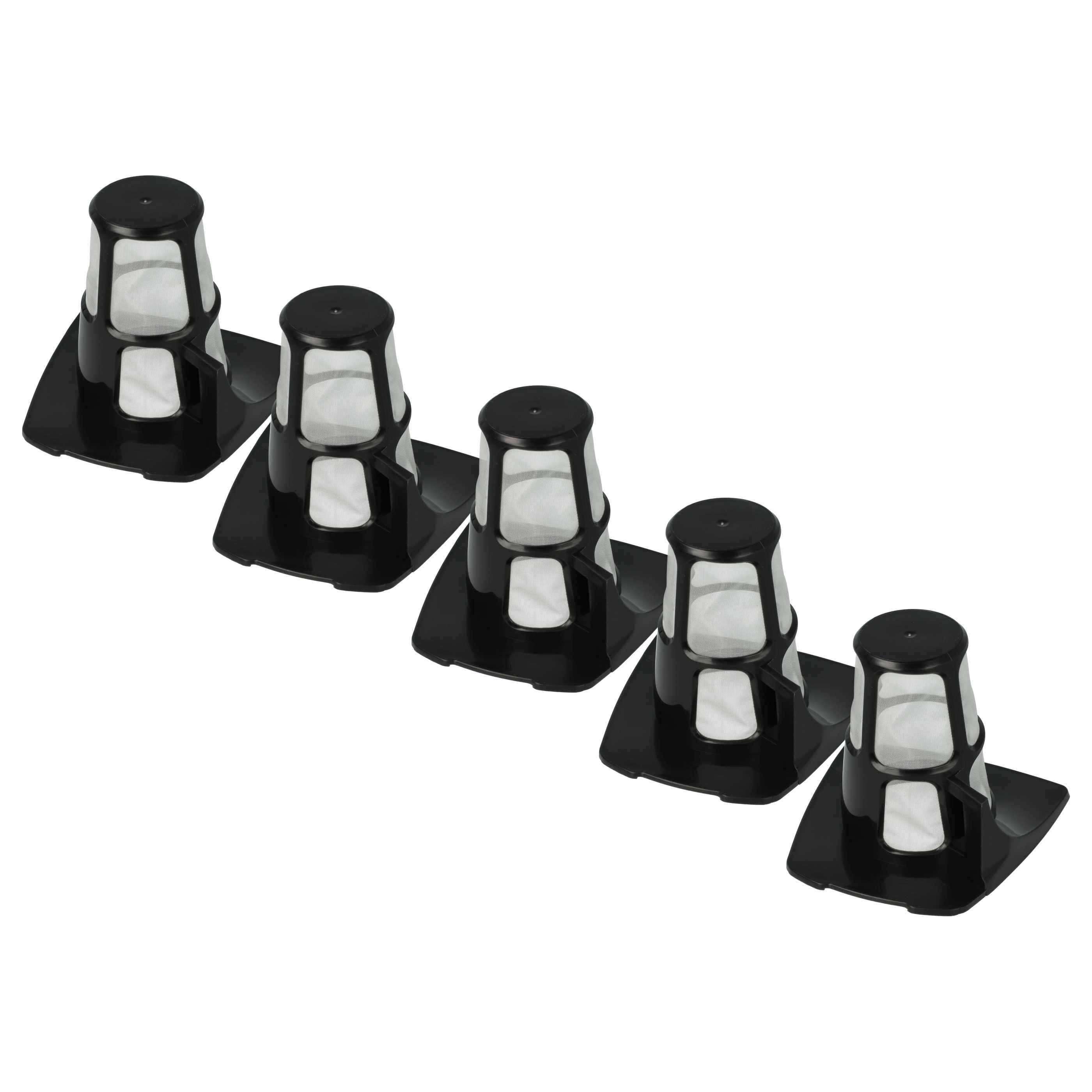 vhbw 5x Staubsaugerfilter kompatibel mit AEG 900940715, 900940714, 900940711, 900940713, 900940712 Staubsauger - Außenfilter