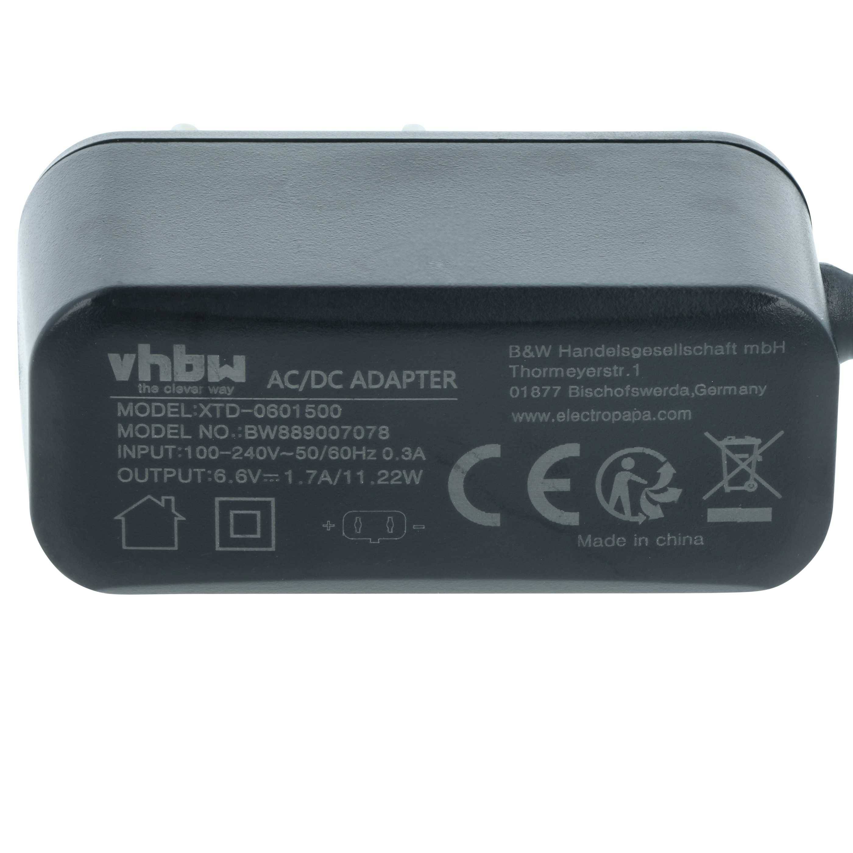 vhbw Netzteil kompatibel mit NEDO PRIMUS² Series Messgerät - 190 cm