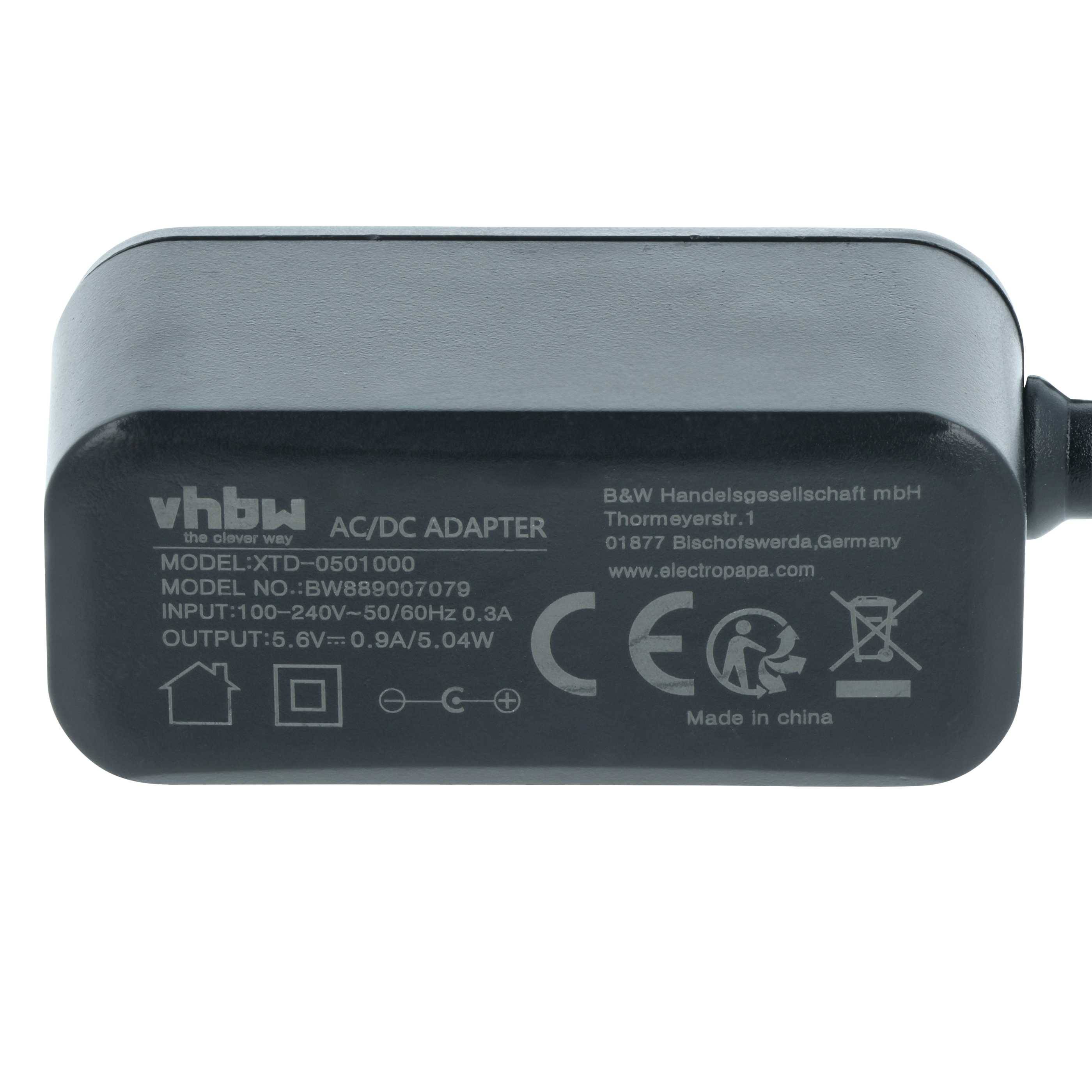vhbw Netzteil Ersatz für NEDO 062510-900 für Messgerät - 190 cm