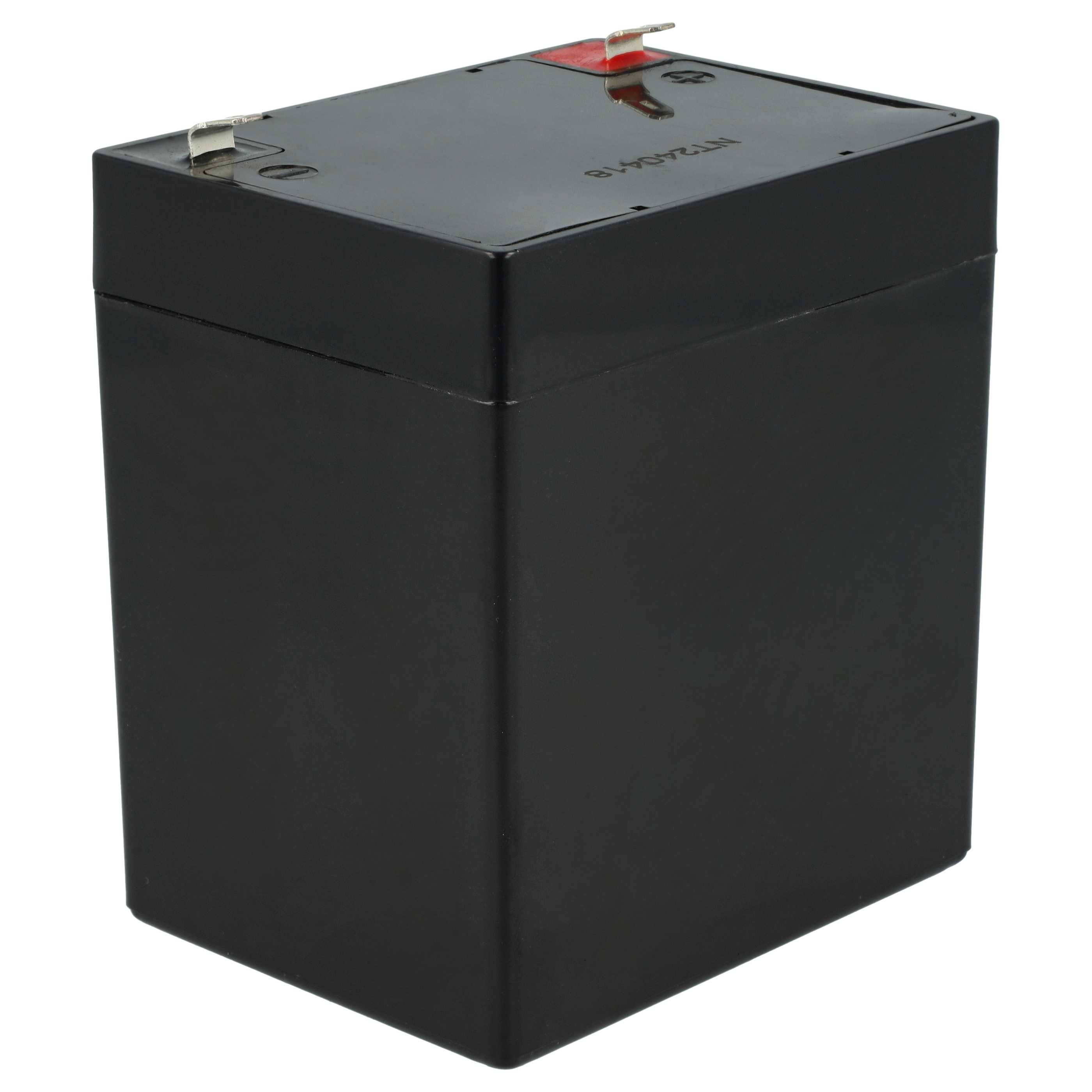 vhbw 2x Akku kompatibel mit APC RBC30, RBC46, RBC43, RT1245, RBC 44 USV (4500 mAh, 12 V, AGM)