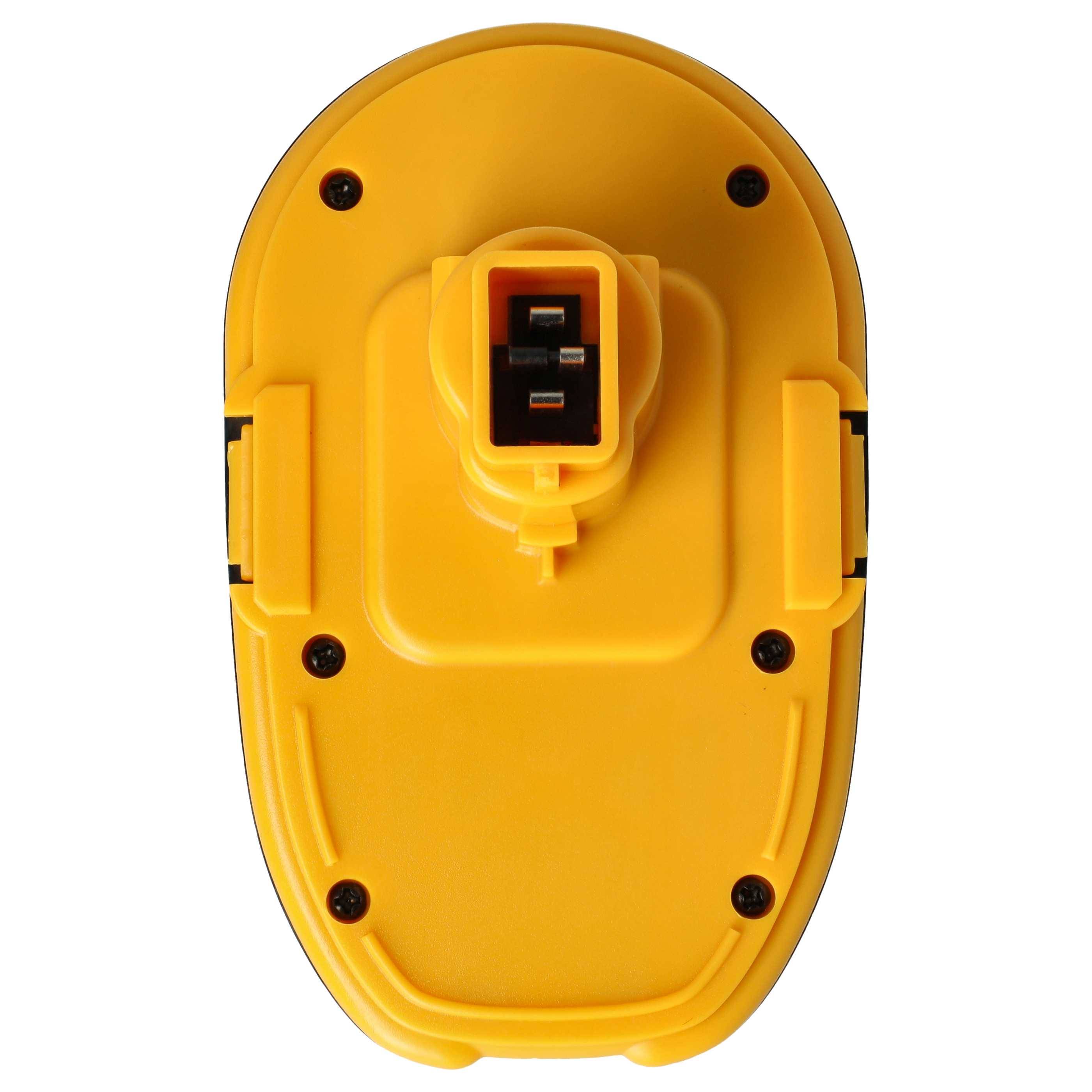 vhbw Akku kompatibel mit Dewalt DC330, DC213KB, DC212N, DC212KA, DC212B, DC212KZ, DC212KB, DC212, DC020 Werkzeug (4000 mAh, NiMH, 18 V)