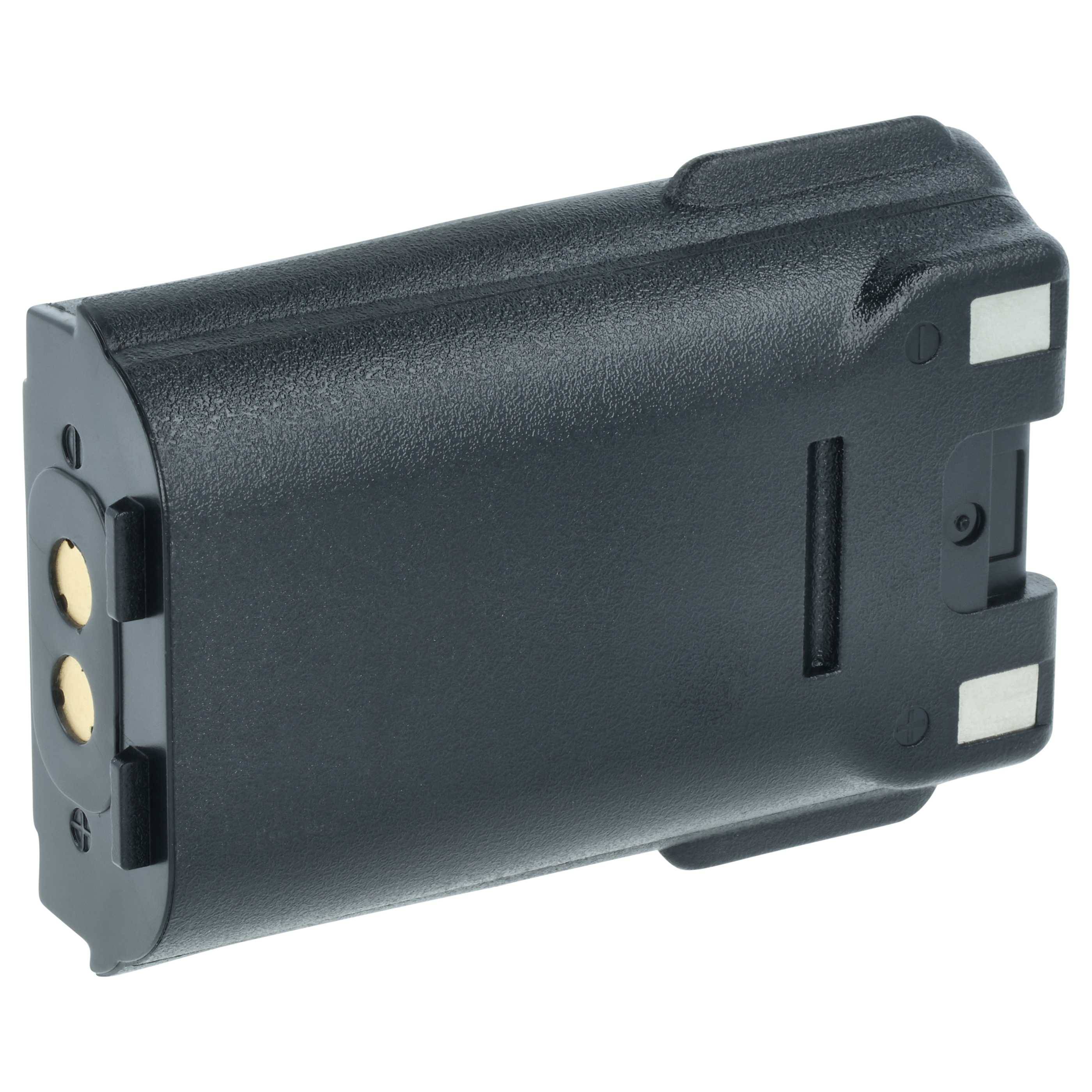 vhbw 2x Akku Ersatz für Icom BP-245H, BP-245N, BP-245 für Funkgerät, Walkie Talkie (2100 mAh, 7,4 V, Li-Ion) + Gürtelclip