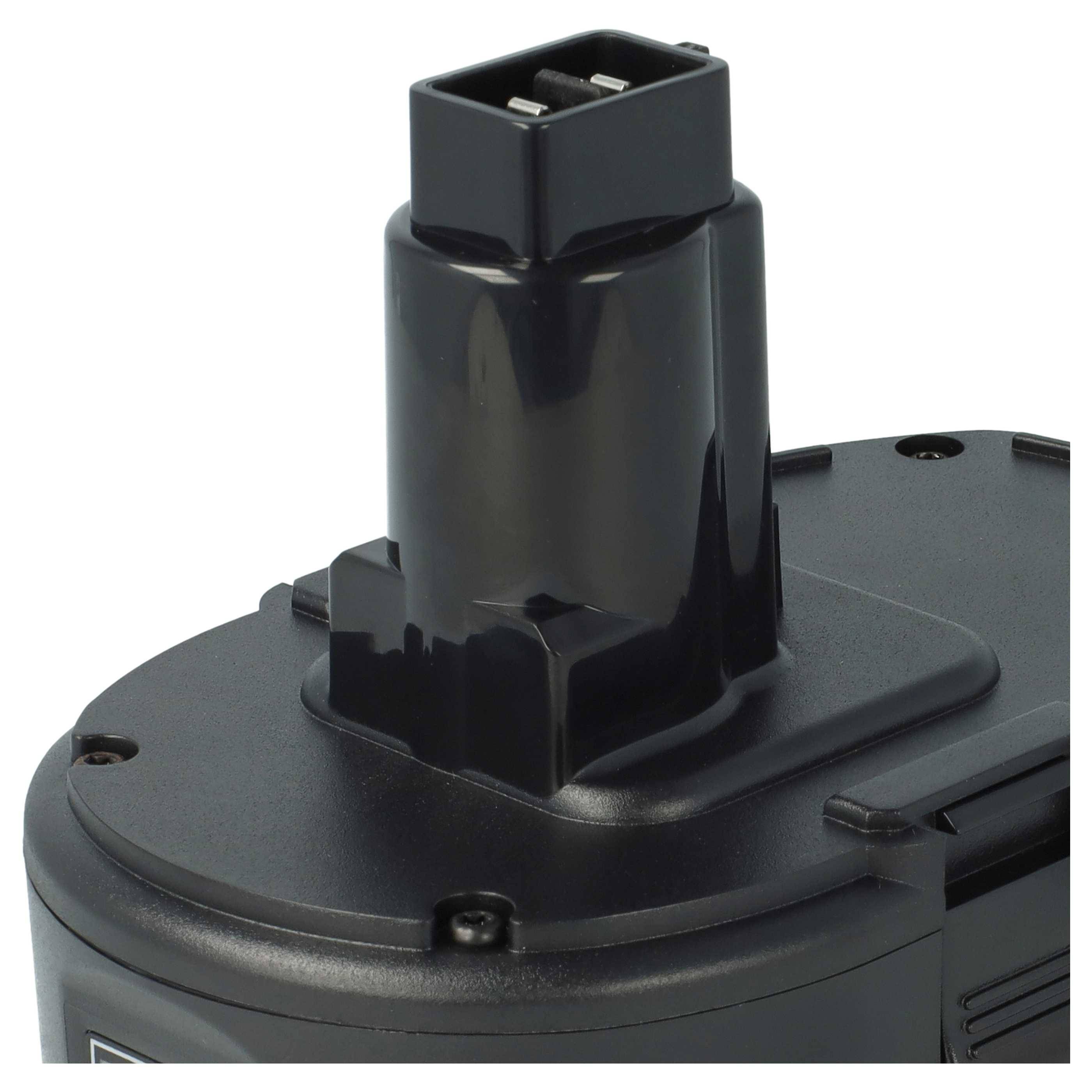 vhbw 3x Akku kompatibel mit Dewalt DW999, DW997K-2, DW998, DW999KQ, DW999K2, DW999K2H, DW999K, DW999K-2 Werkzeug (3000 mAh, Li-Ion, 18 V)