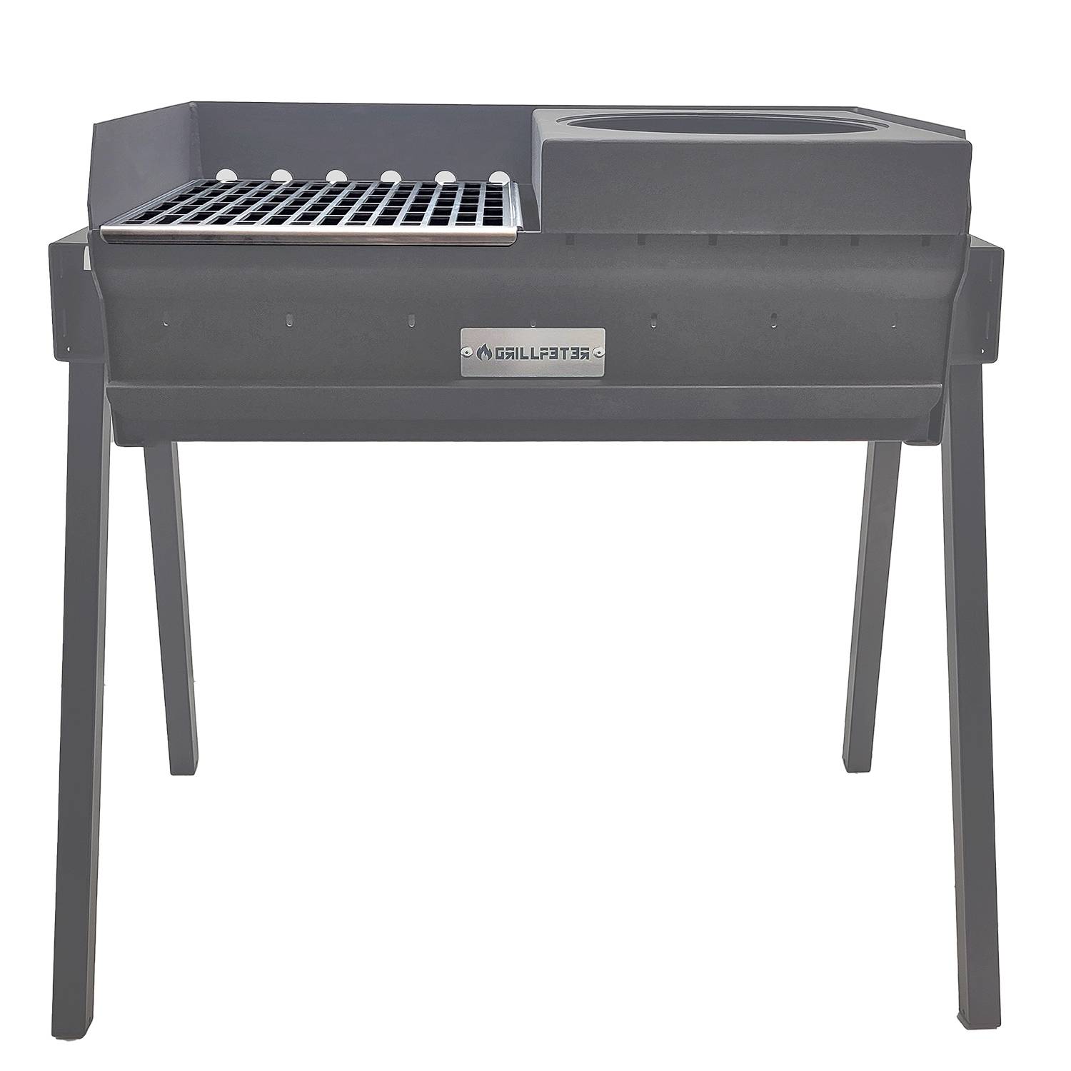 Grillrost 33x36cm Edelstahl 3mm für Mangal Altan 70 oder Bulat 70