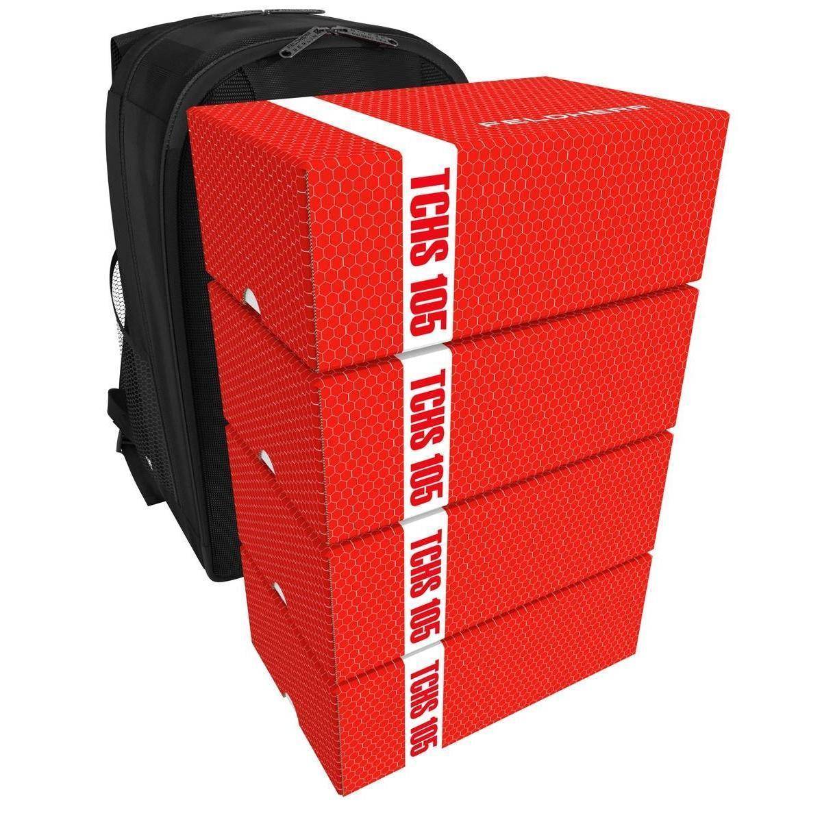 FH10152 - Feldherr Rucksack mit 4 Lagerboxen TCHS105 für Disney Lorcana – Aufbewahrung für 5440 Karten + Spielmaterial