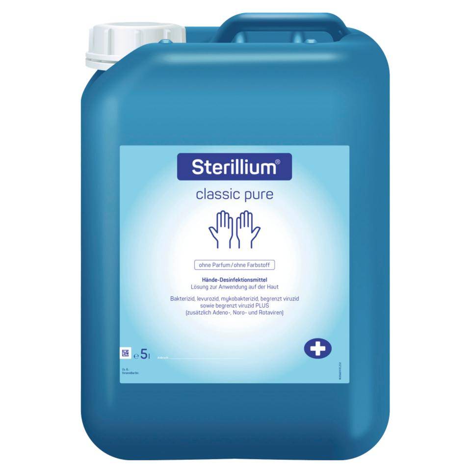 HARTMANN Handdesinfektionsmittel Sterillium® classic pure, 5 l/Kanister