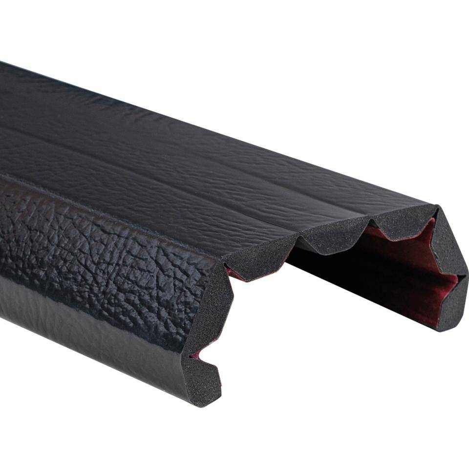 Knuffi Universalschutzprofil Typ U, schwarz, Polyurethanschaum, Breite 150mm , Höhe 10mm, Länge 1m