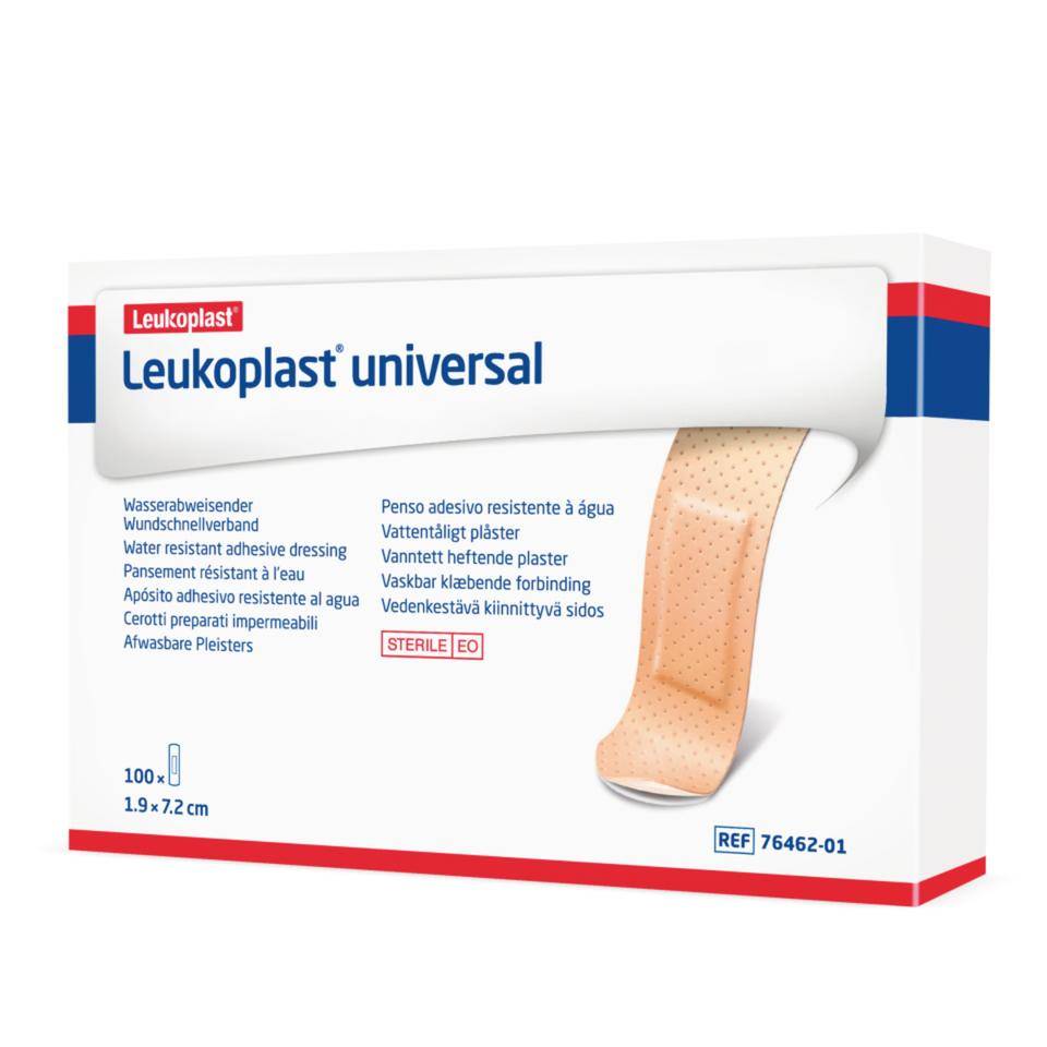 Leukoplast® universal Pflaster, Vlies-Folien-Laminat, 19x72mm, 100/VE