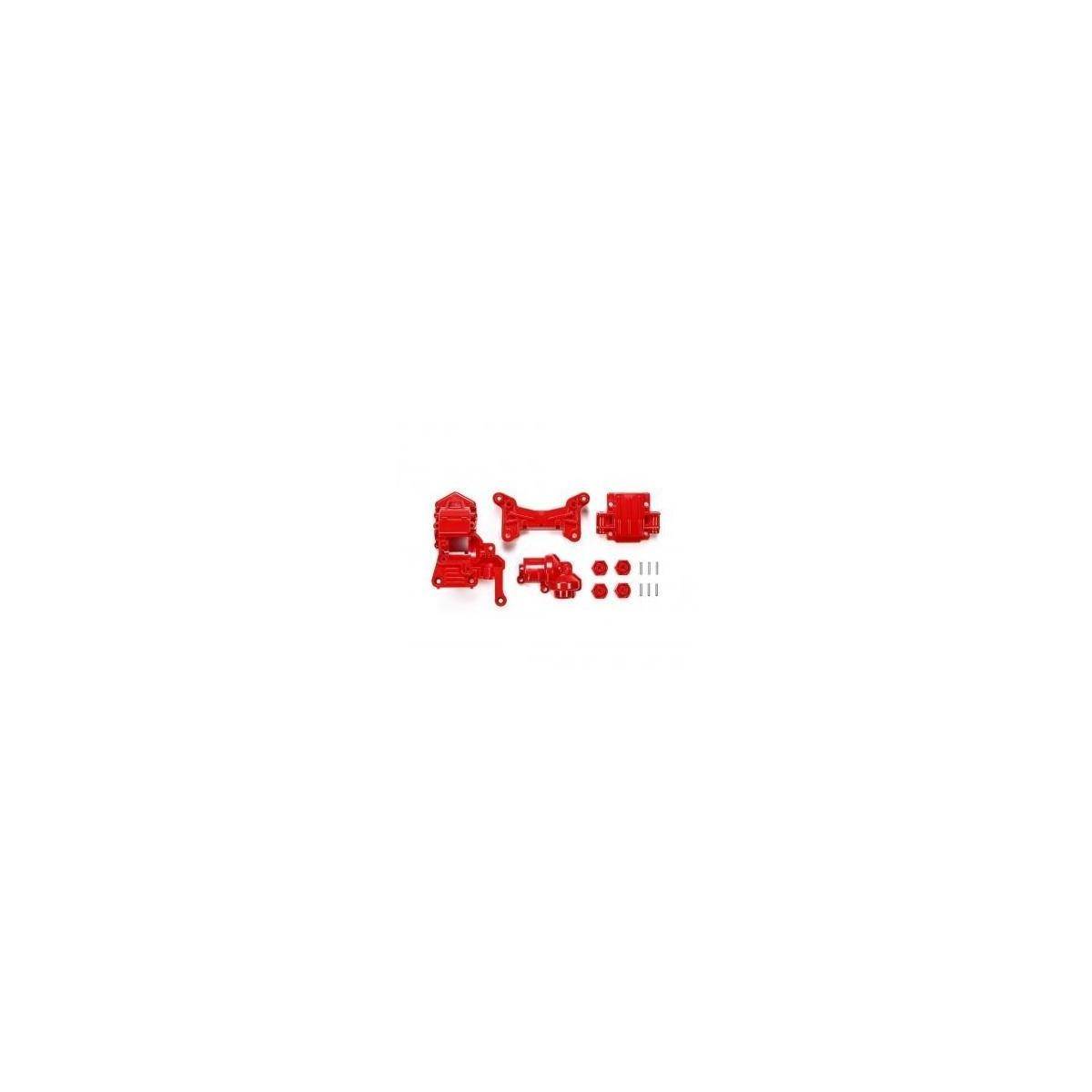 TA-01/02 A-Teile Getriebegehäuse vorne rot