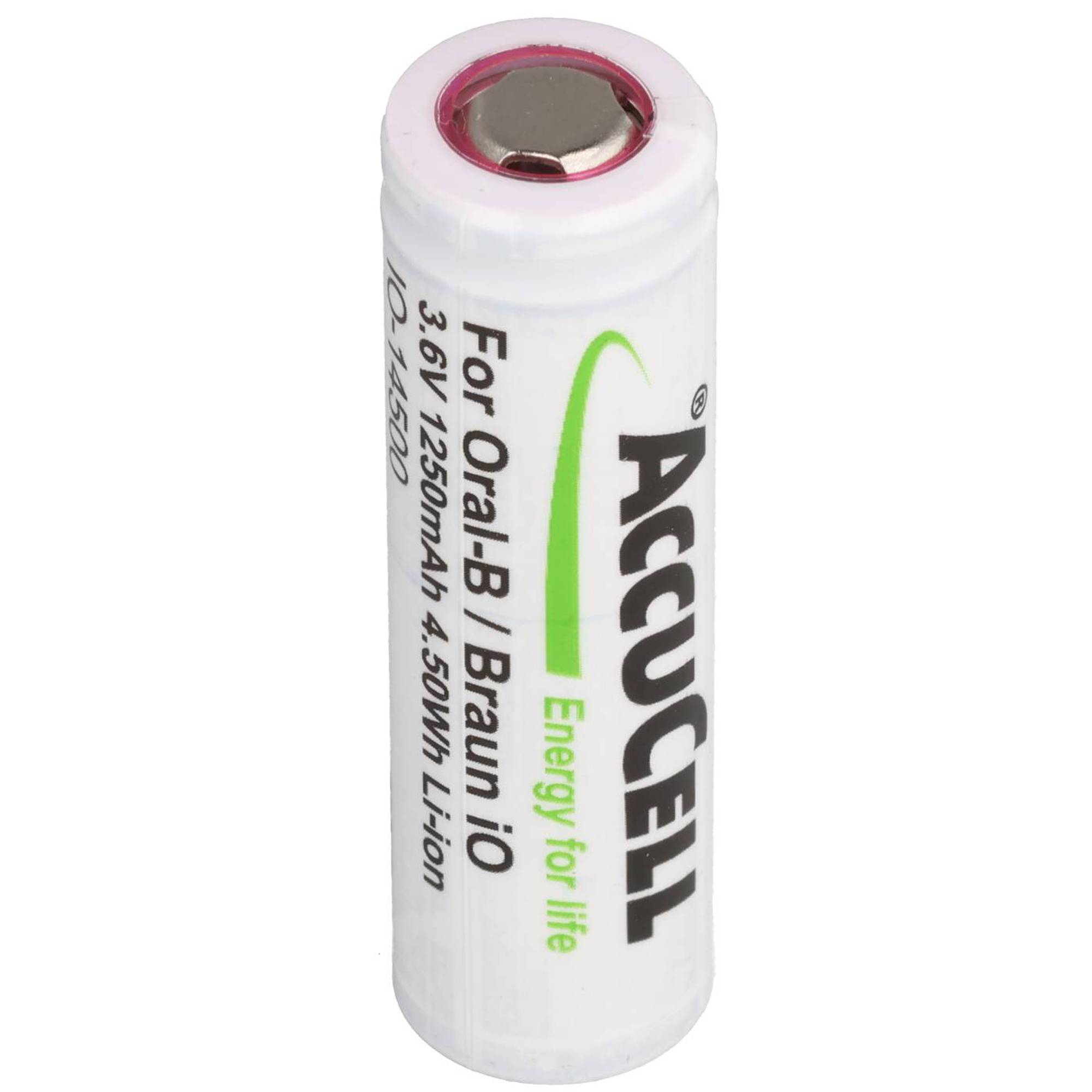 1250mAh Premium Akku komaptibel für Braun IO 6, 7, 8, 9, 10, 3,7 Volt, 48,8x14,1mm