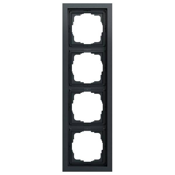 Gira Abdeckrahmen 4f flach Gira 0214735