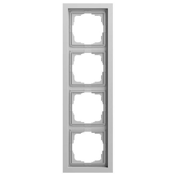 Gira Abdeckrahmen 4f flach Gira 0214765