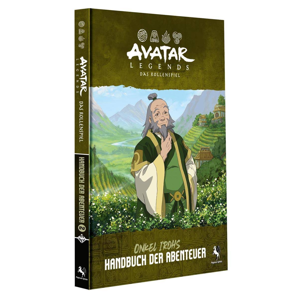 Avatar Legends – Das Rollenspiel: Onkel Irohs Handbuch der Abenteuer (Hardcover)