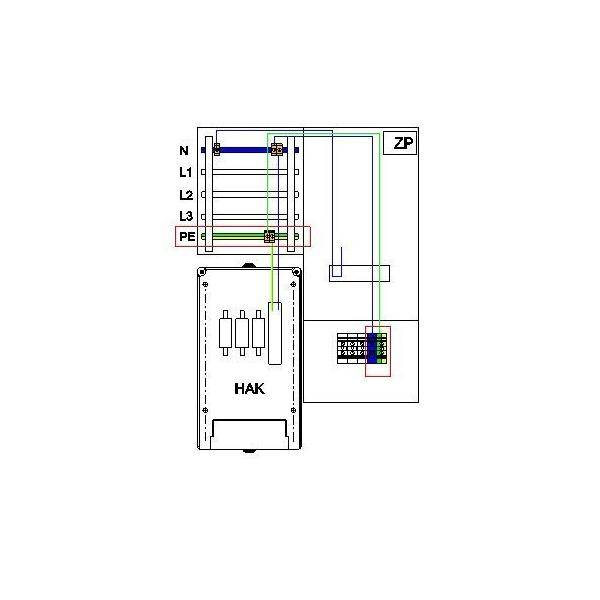 GSAB Elektrotechnik PE Schiene 12x5CUfür 99.00.5L