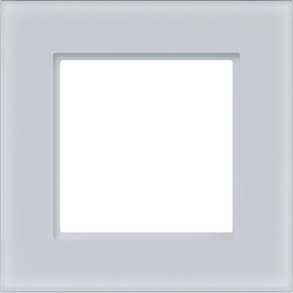 Hager Rahmen 1fach A.8 Glas WAD8100GWM