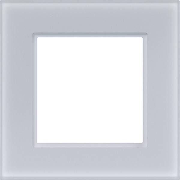 Hager LED-Rahmen 1fach A.8 Glas WAD8120GWM