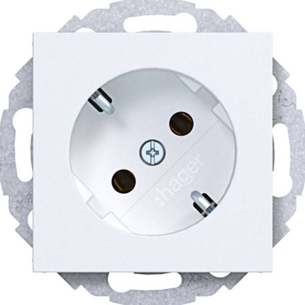 Hager Std. SCHUKO 45° St.-kl. WAS1105WM