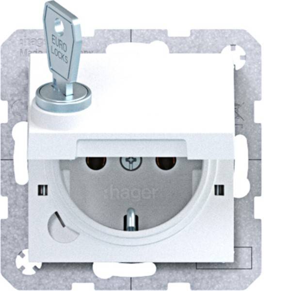Hager Std. SCHUKO KLD Ax/Cx WAS1115WM