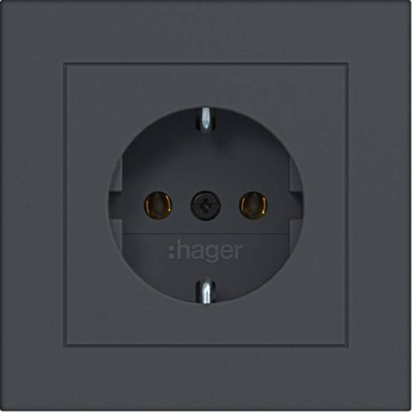 Hager Std. SCHUKO Abd.pl. SK WAS1120AT