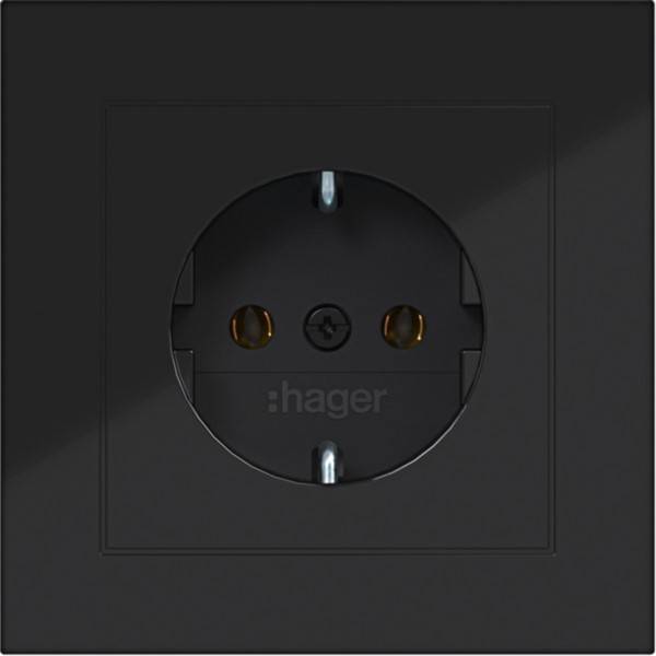 Hager Std. SCHUKO Abd.pl. WAS1120BG