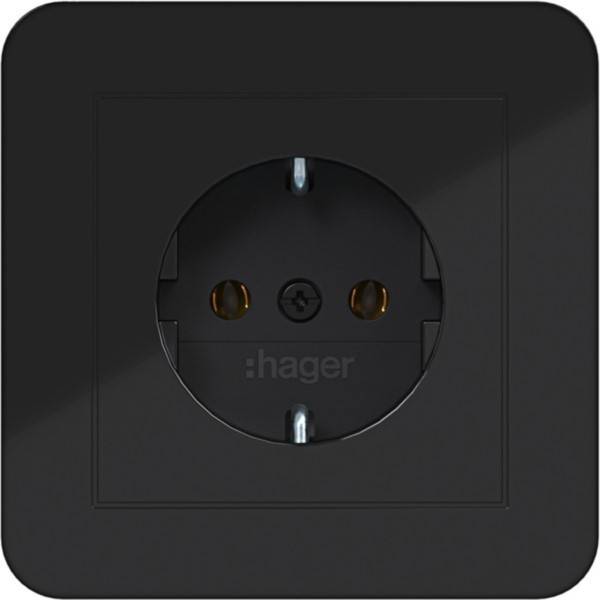 Hager Std. SCHUKO Abd.pl. WAS1121BG