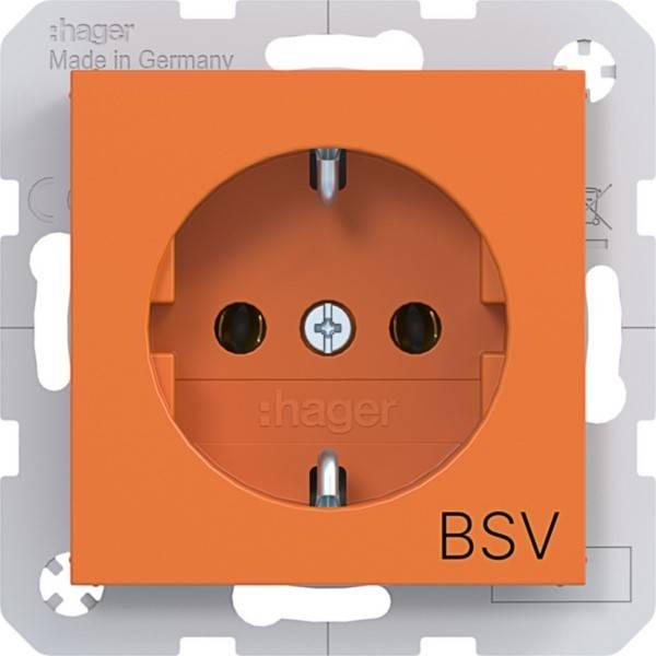 Hager SD SCHUKO Aufdr. WAS1133AP