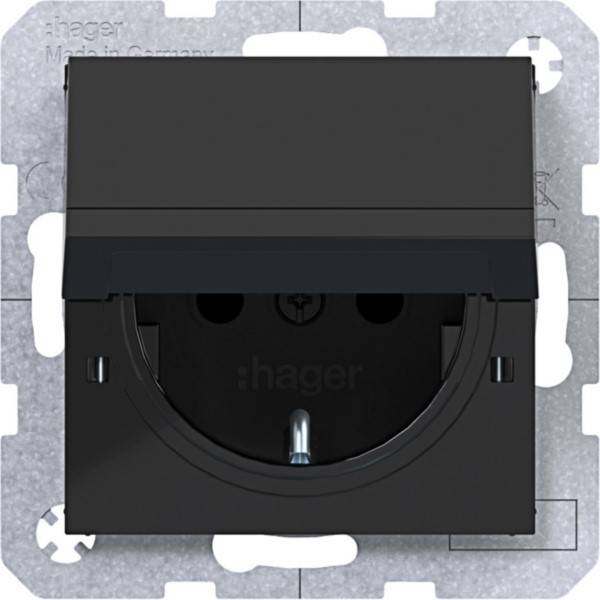 Hager SD SCHUKO KLD EHBS Ax/Cx WAS1212BG