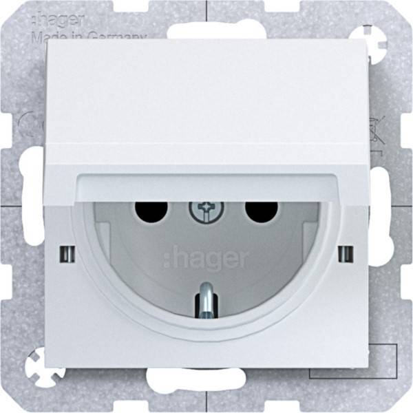 Hager Std. SCHUKO KLD EHBS WAS1212WM