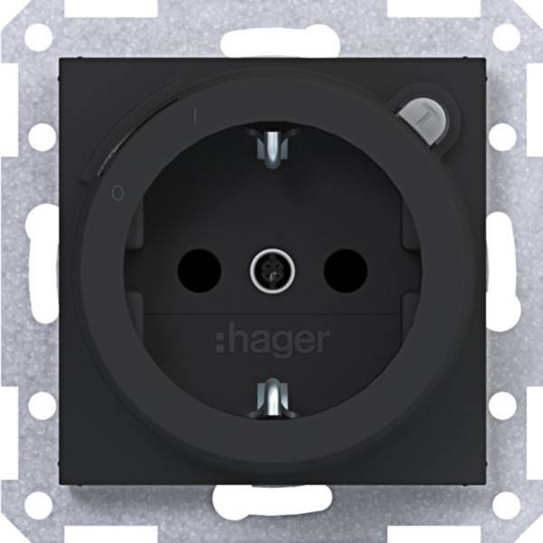 Hager SD SCHUKO FI erh. BS WAS1261BM