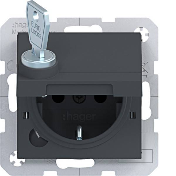 Hager SD SCHUKO KLD EHBS Ax/Cx WAS1415AT