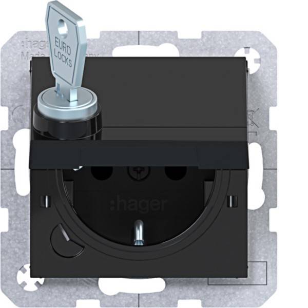Hager SD SCHUKO KLD EHBS Ax/Cx WAS1415BG
