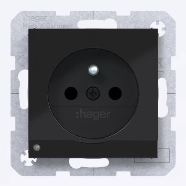 Hager STD SKT LED-O.Li EHBS WAS1862BG