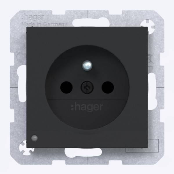Hager STD SKT LED-O.Li EHBS WAS1862BM