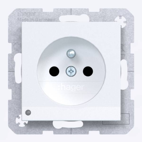 Hager STD SKT LED-O.Li EHBS WAS1862WM