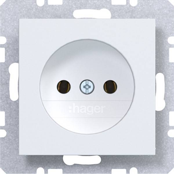 Hager Steckd. o. Schutzk. SK WAS5100WM