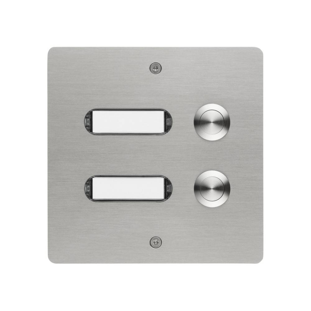 Grothe Funk-Etagenplatte V2A ETA-Funk V2A AP LED 2WE