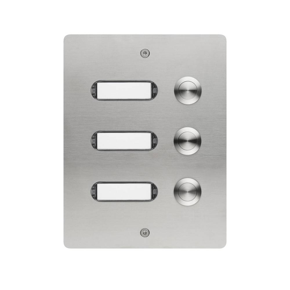 Grothe Funk-Etagenplatte V2A ETA-Funk V2A AP LED 3WE