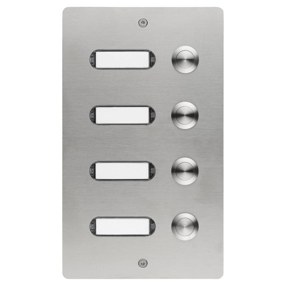 Grothe Funk-Etagenplatte V2A ETA-Funk V2A AP LED 4WE