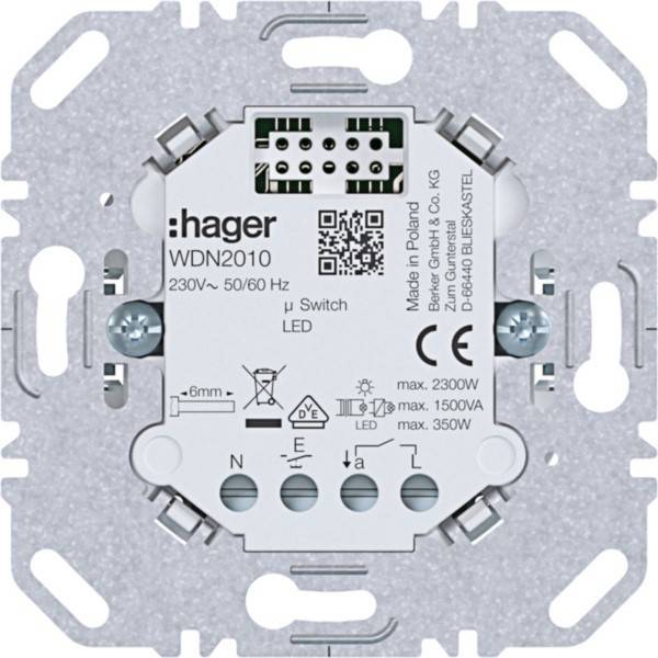 Hager Universal Schalteinsatz WDN2010