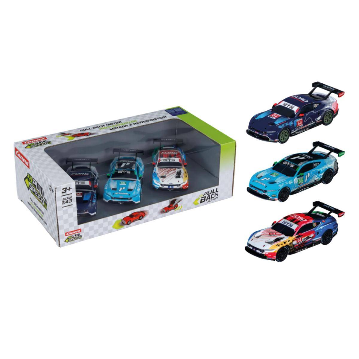 15813033 - Ford Mustang GT3 Pack of 3