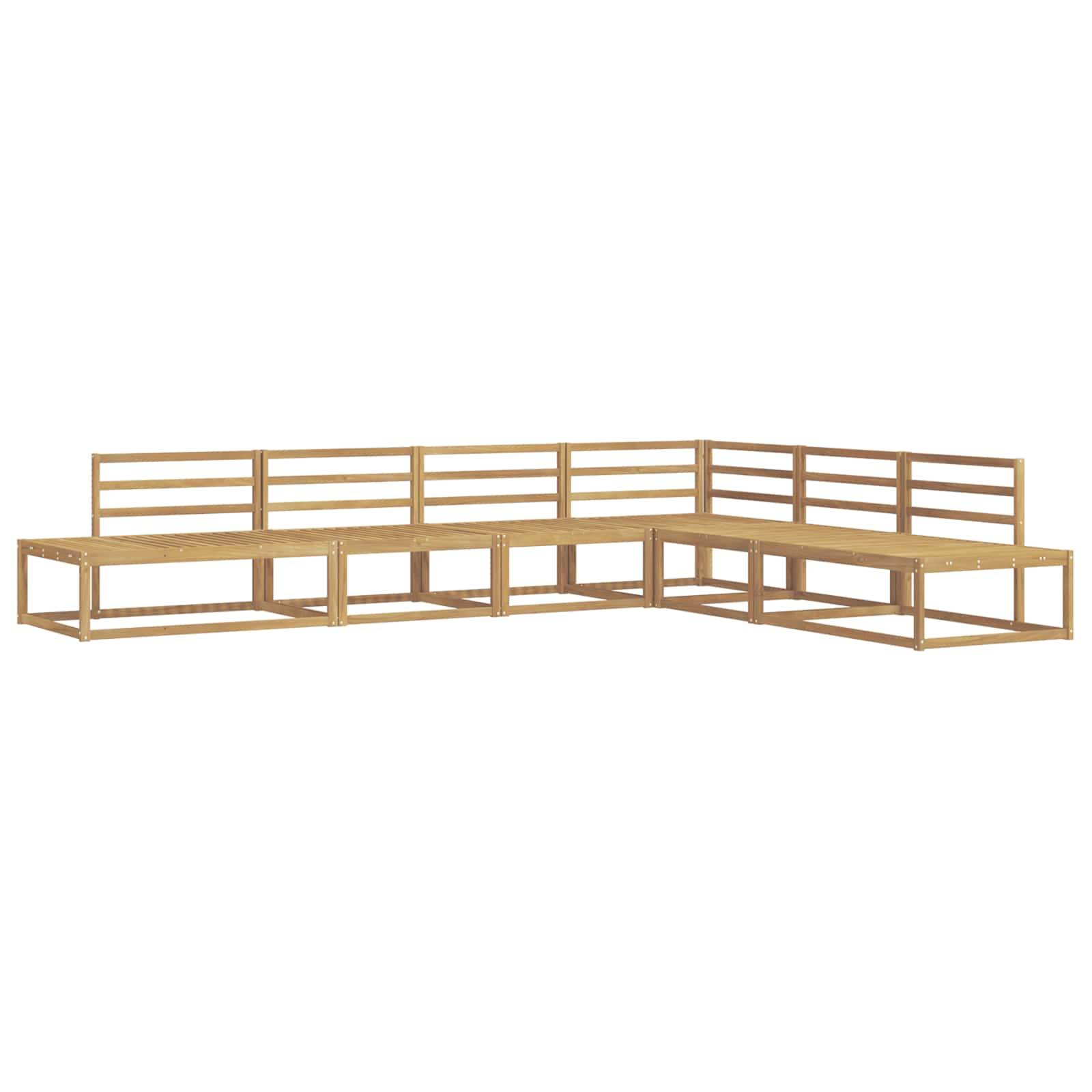 vidaXL Outdoor-Sofagarnitur 5 Stück