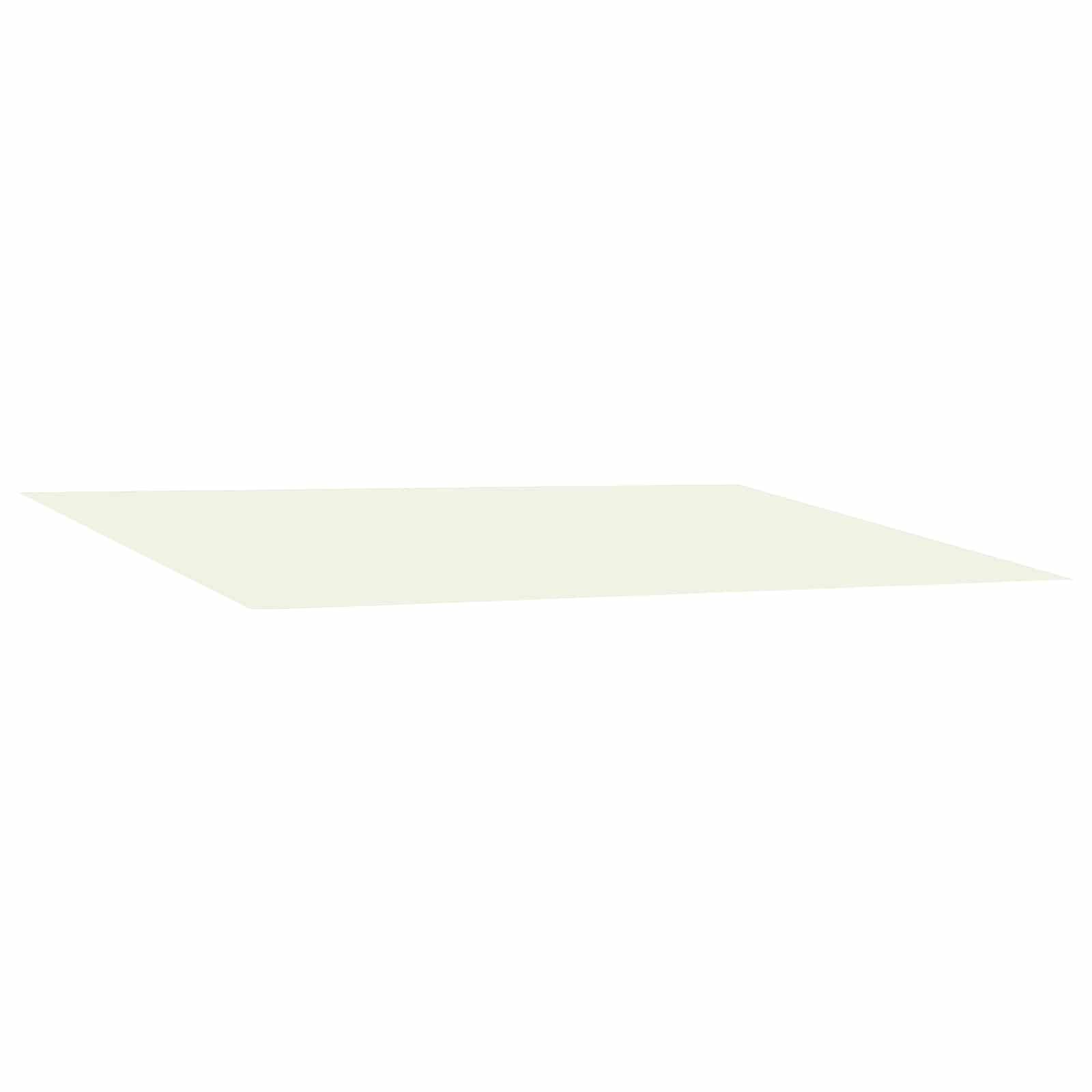 vidaXL Markisenersatzstoff Creme 300 x 200 cm Polyester