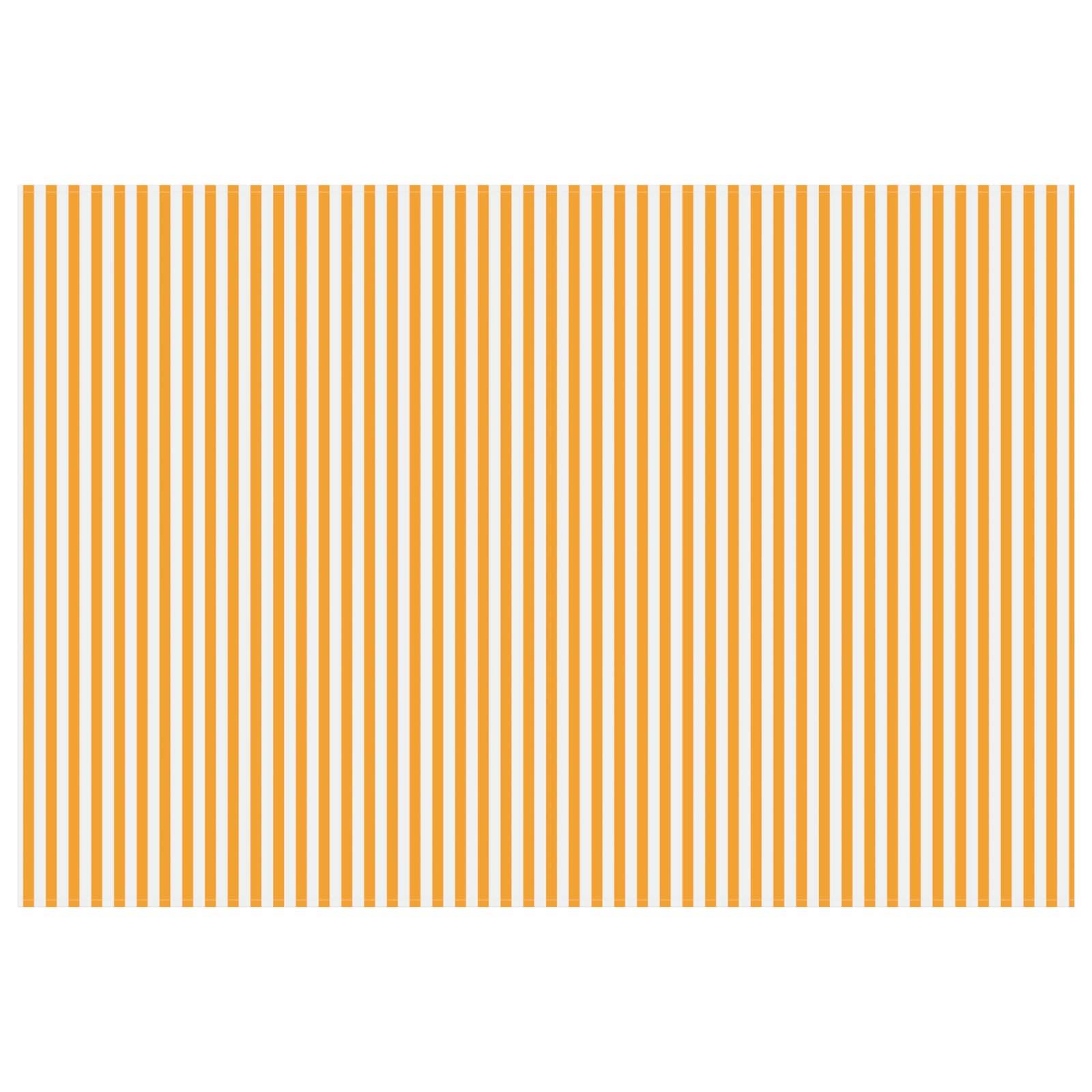 vidaXL Markisenersatzstoff Gelb und Weiß 500 x 300 cm Polyester