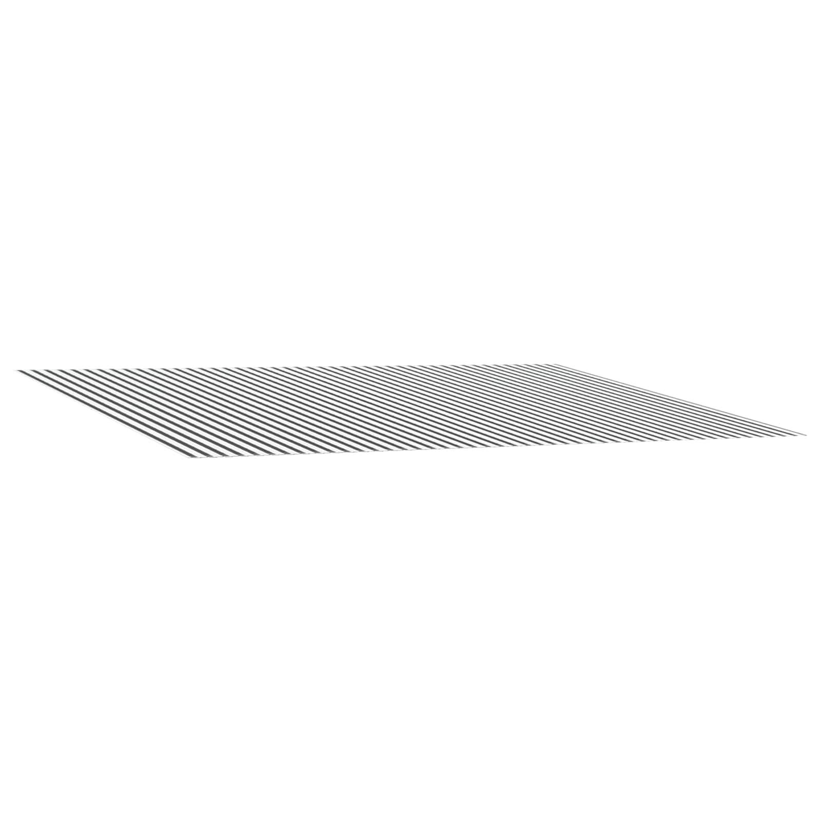 vidaXL Markisenersatzstoff Anthrazit und Weiß 500 x 300 cm Polyester