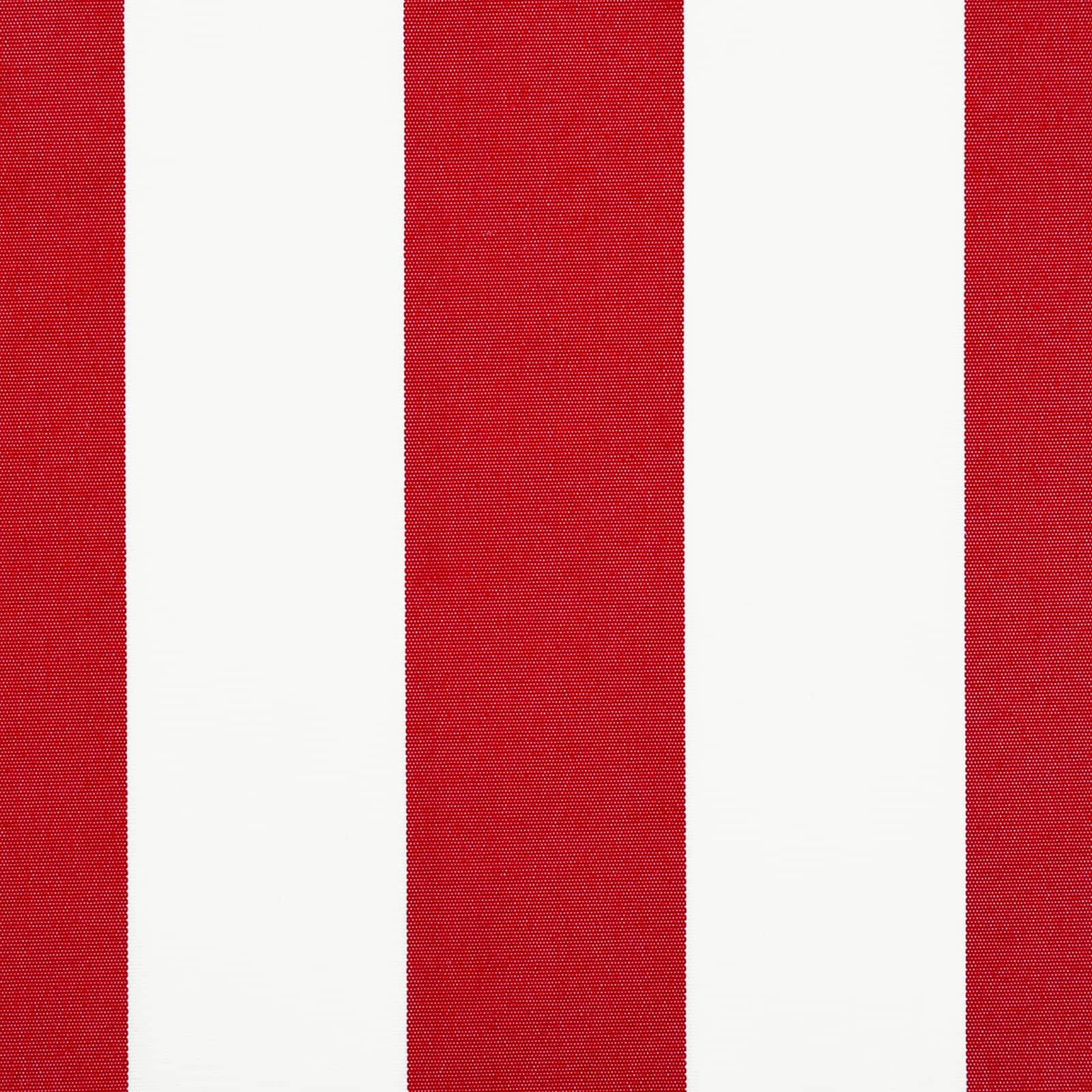 vidaXL Markisenersatzstoff Rot und Weiß 600 x 300 cm Polyester