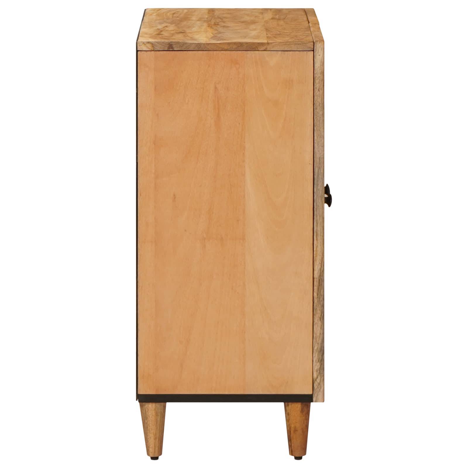vidaXL Stauraumschränke Braun 60 x 33,5 x 75 cm Massivholz Mango